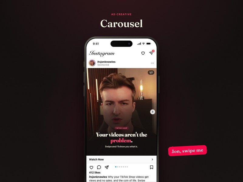 Carousel preview